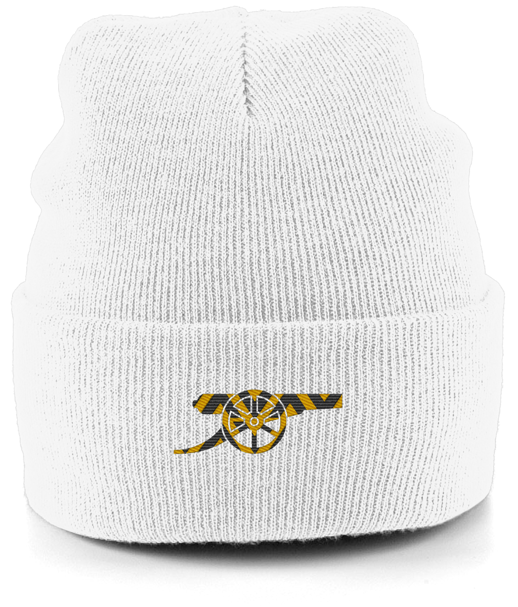 Bruised Banana Beanie in White, Legends in Thread
