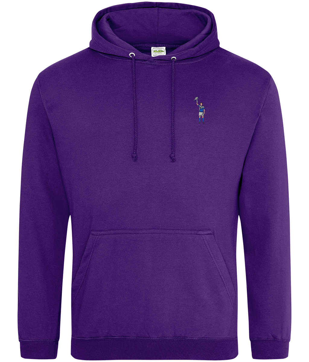 Zigic Carling Cup embroidered Birmingham City hoodie, Legends in Thread