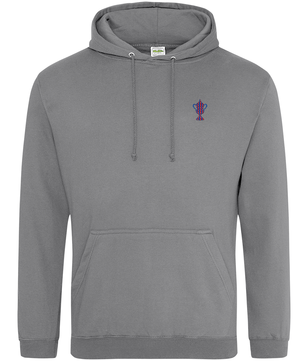 FA Cup embroidered Crystal Palace hoodie, Legends in Thread