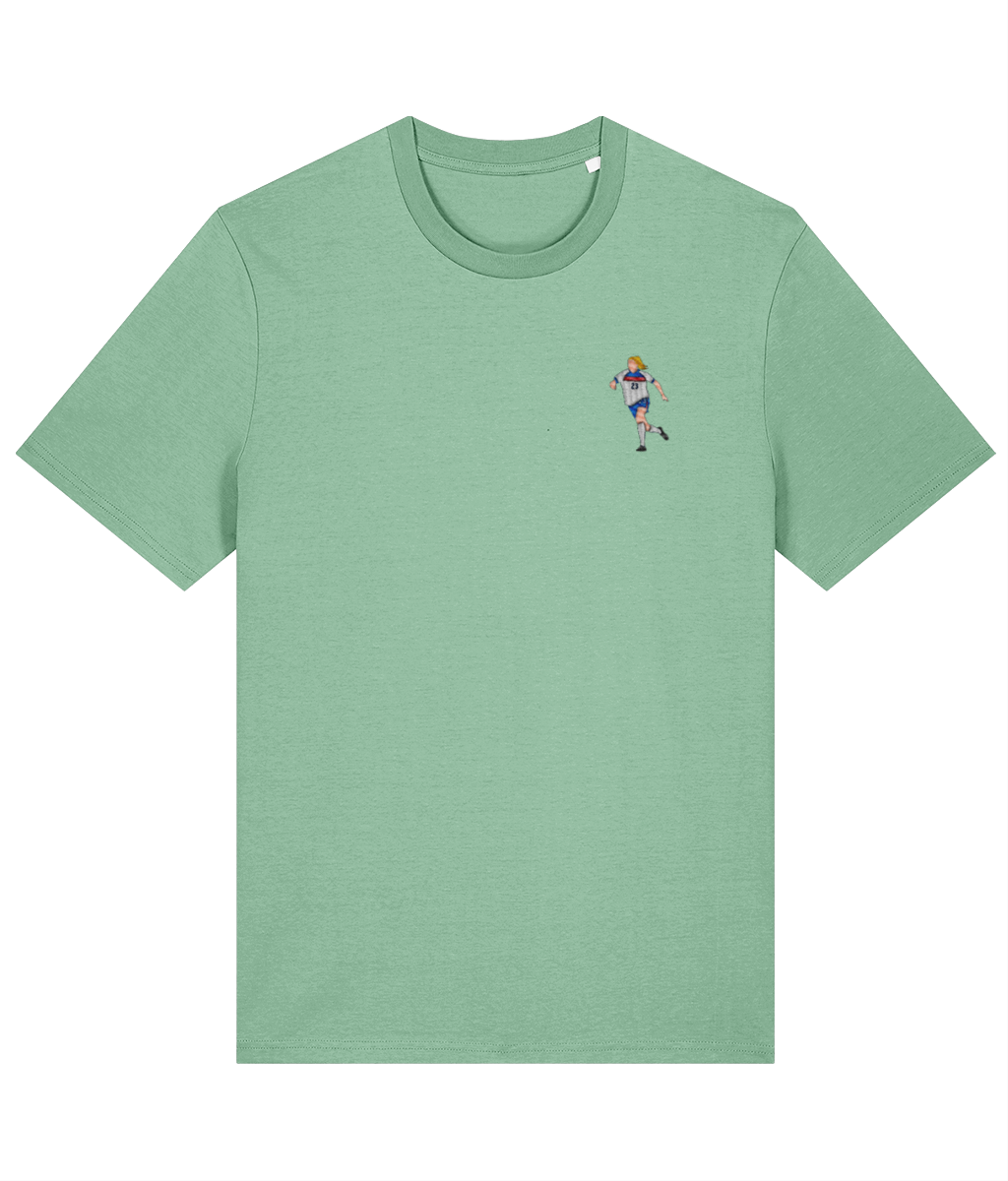Alessia Russo embroidered England cotton tee, Legends in Thread