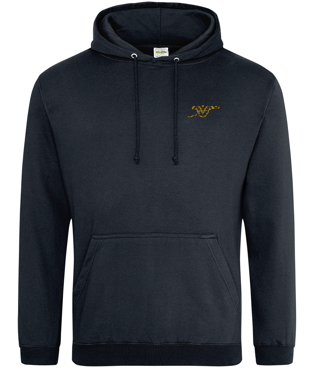 Bruised Banana embroidered Arsenal hoodie, Legends in Thread