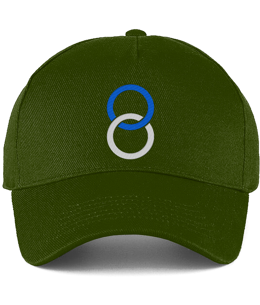 Birmingham City Minimalist embroidered Birmingham City baseball cap in Olive Green, Legends in Thread