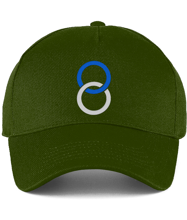 Birmingham City Minimalist embroidered Birmingham City baseball cap in Olive Green, Legends in Thread