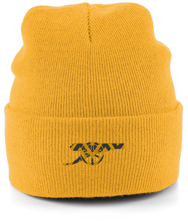 Bruised Banana Beanie in Gold, Legends in Thread