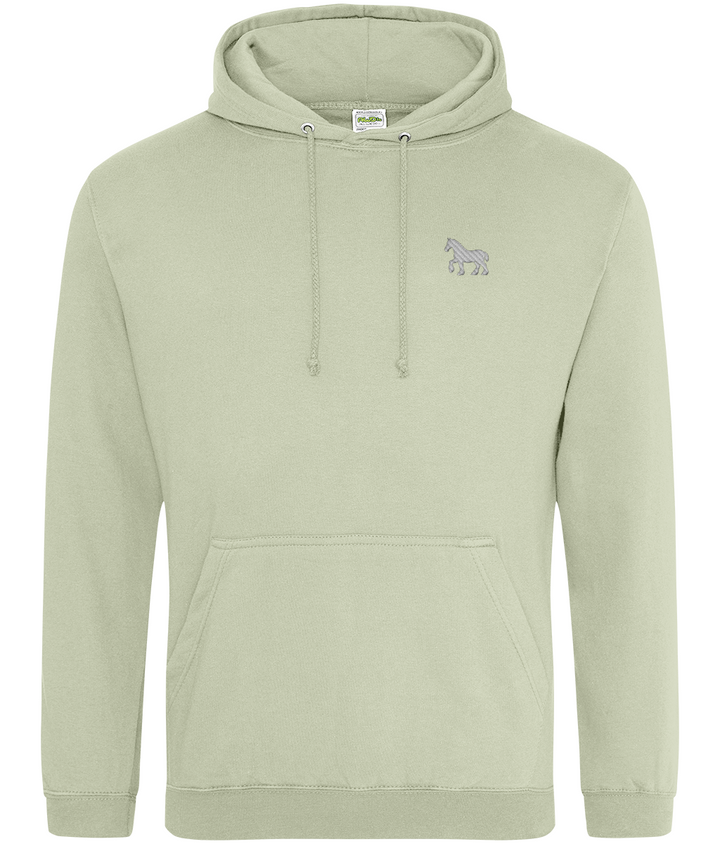 Ipswich Horse embroidered Ipswich Town hoodie in Pistachio Green, Legends in Thread