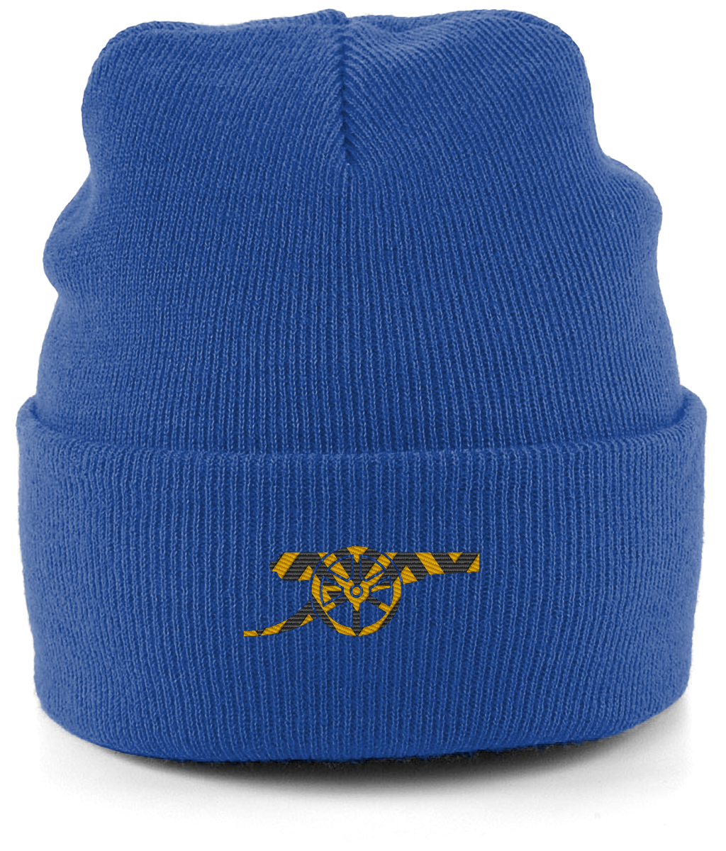 Bruised Banana Beanie in Bright Royal, Legends in Thread