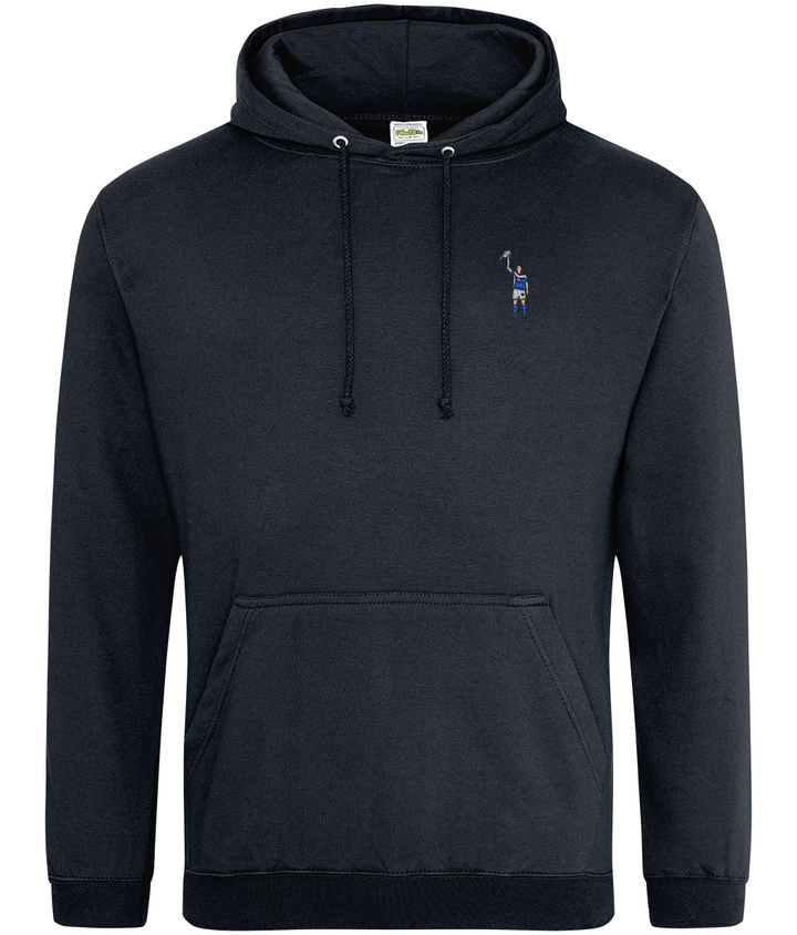 Zigic Carling Cup embroidered Birmingham City hoodie, Legends in Thread