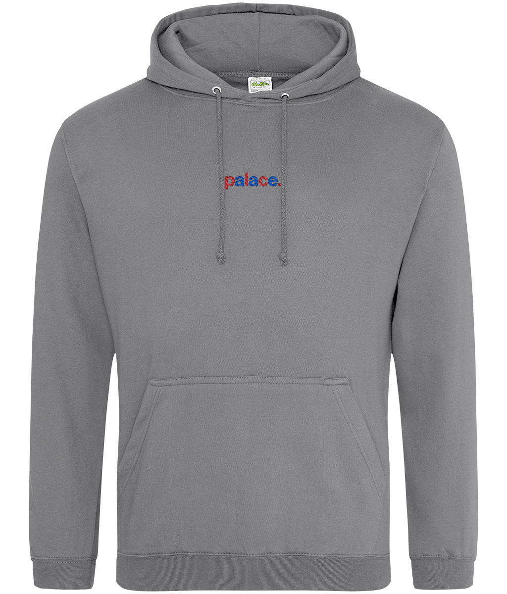 palace. embroidered Crystal Palace hoodie, Legends in Thread