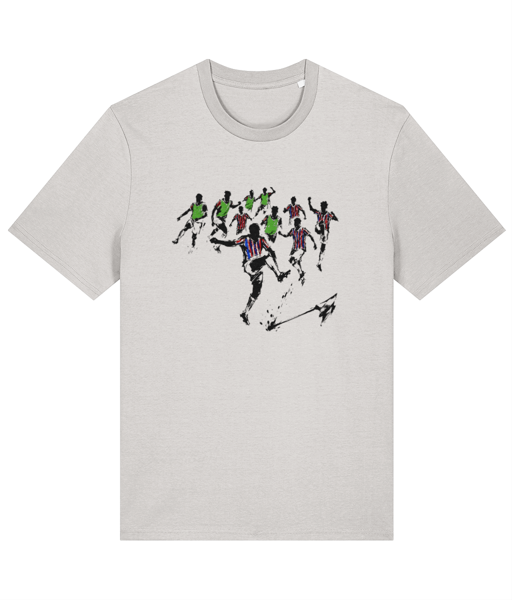 Conference League Boom (no text) printed Crystal Palace cotton tee, Legends in Thread