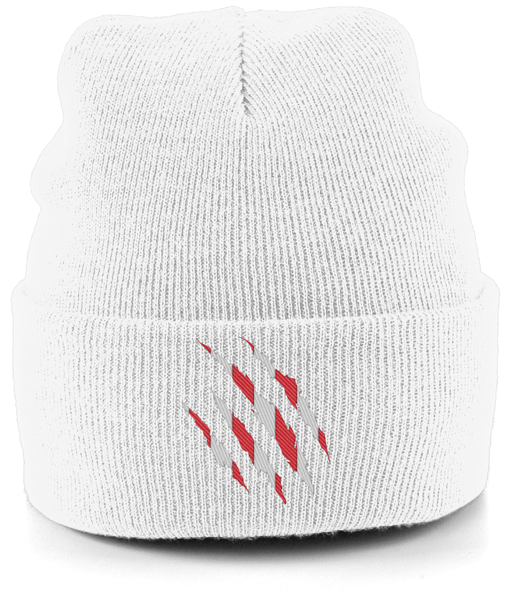 Sunderland Claws embroidered Sunderland beanie in White, Legends in Thread