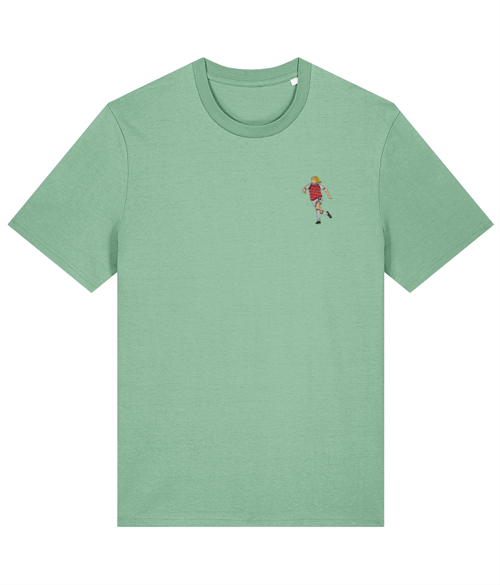 Alessia Russo embroidered Arsenal cotton tee, Legends in Thread