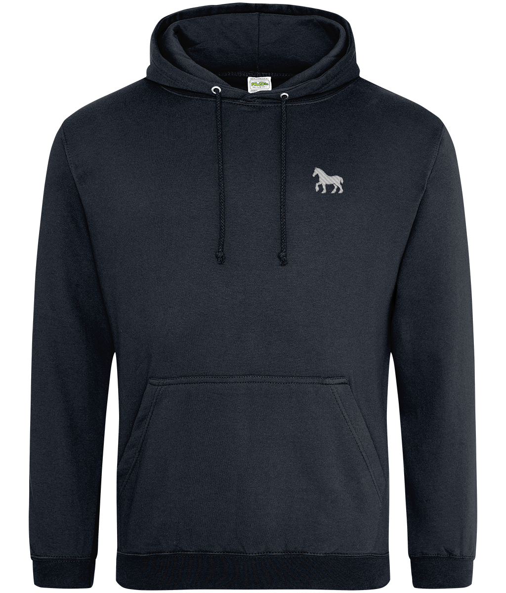 Ipswich Horse embroidered Ipswich Town hoodie in New French Navy, Legends in Thread
