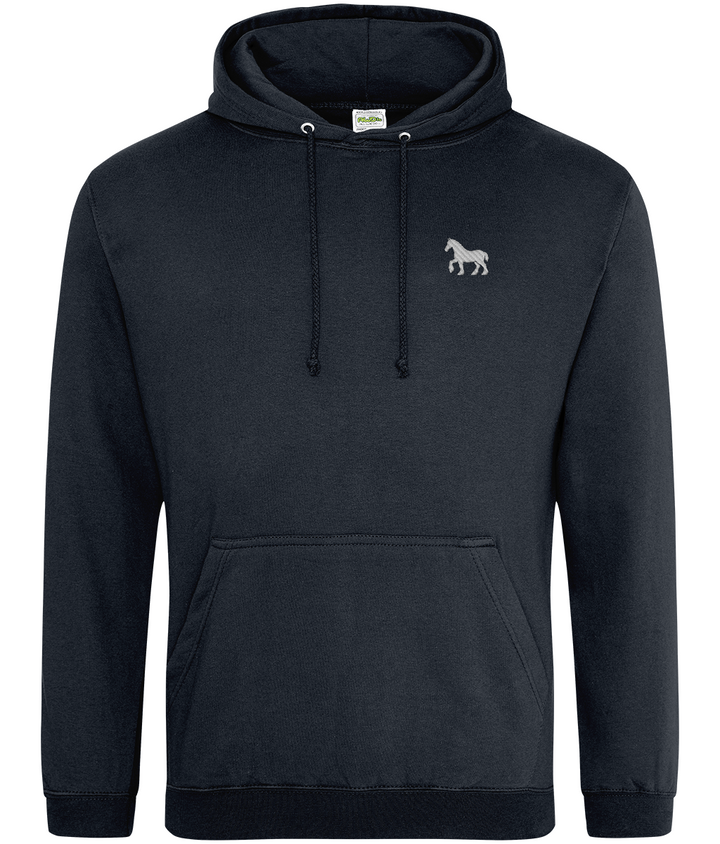 Ipswich Horse embroidered Ipswich Town hoodie in New French Navy, Legends in Thread