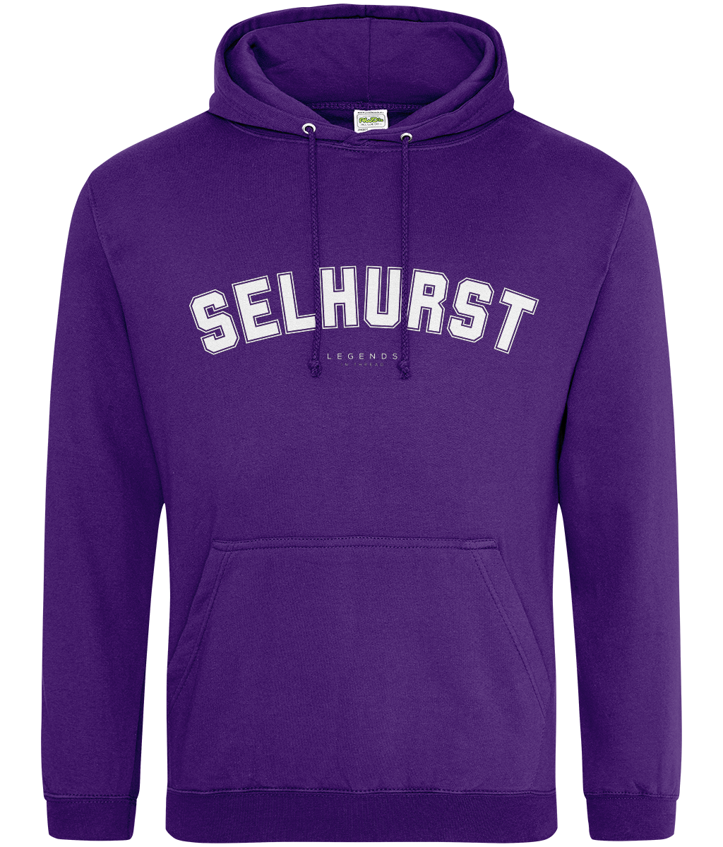 Selhurst Hoodie printed Crystal Palace hoodie, Legends in Thread