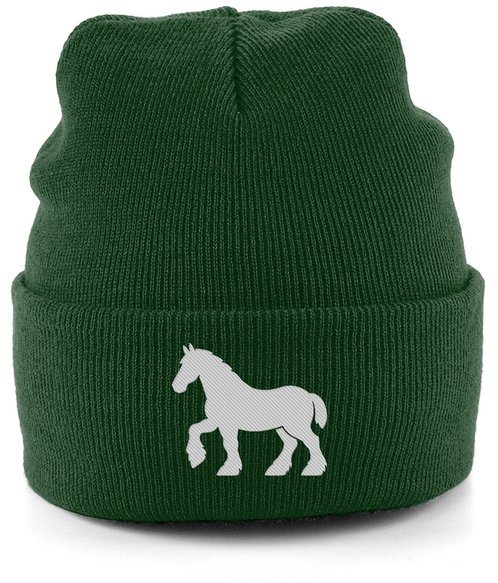 Ipswich Horse embroidered Ipswich Town beanie in Bottle, Legends in Thread
