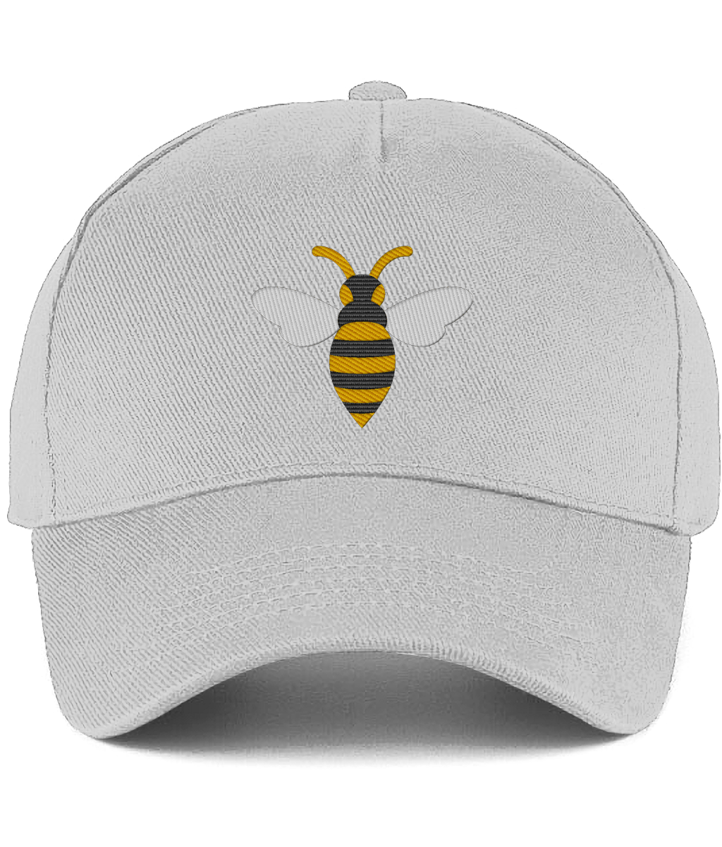 Watford Hornet embroidered Watford baseball cap in Light Grey, Legends in Thread