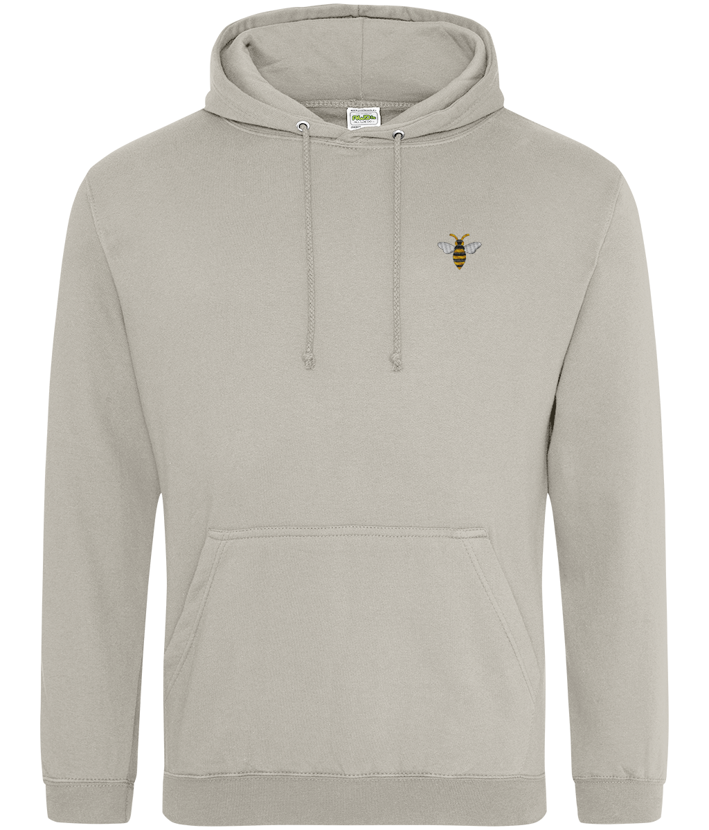 Watford Hornet embroidered Watford hoodie in Natural Stone, Legends in Thread