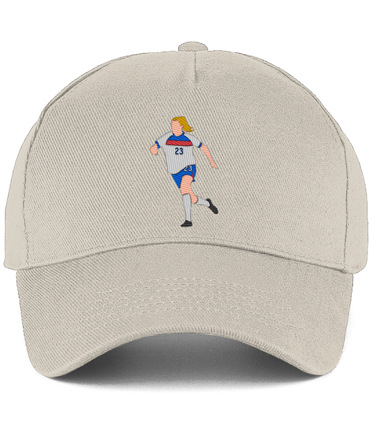 Alessia Russo embroidered England baseball cap in Putty, Legends in Thread