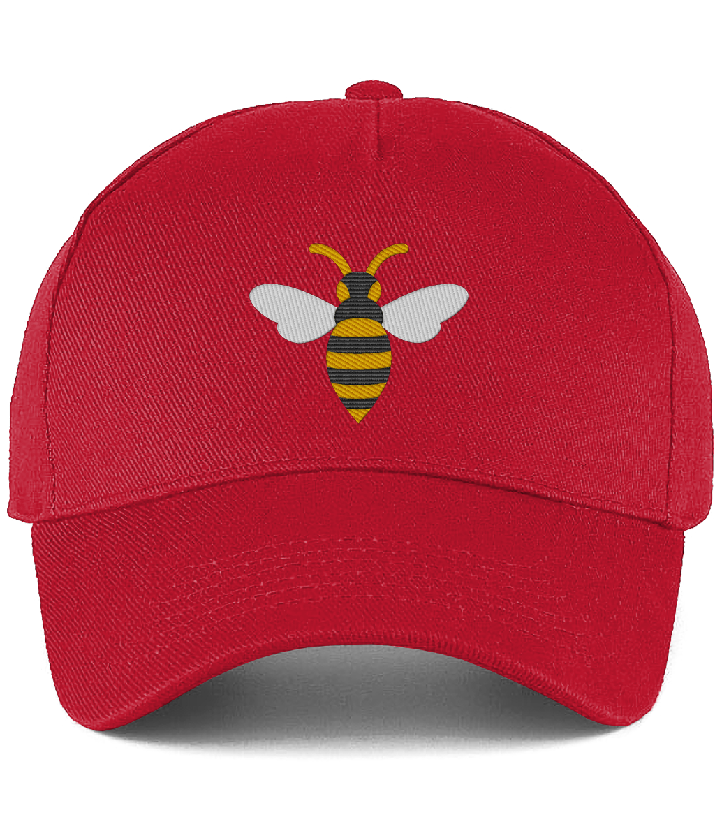 Watford Hornet embroidered Watford baseball cap in Classic Red, Legends in Thread