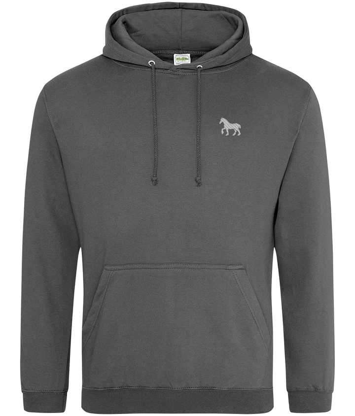 Ipswich Horse embroidered Ipswich Town hoodie in Charcoal, Legends in Thread