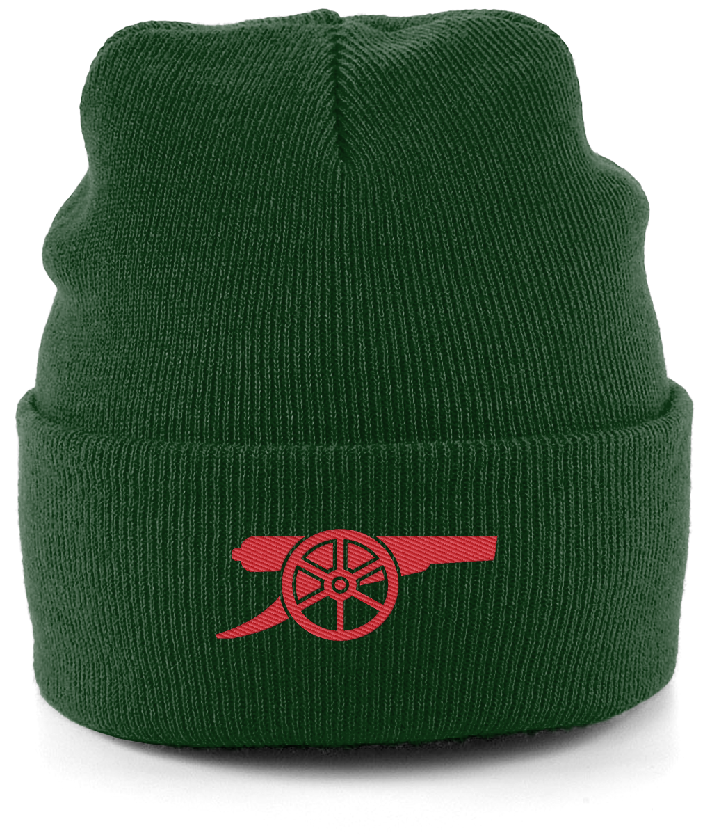 Arsenal Cannon embroidered Arsenal beanie in Bottle, Legends in Thread