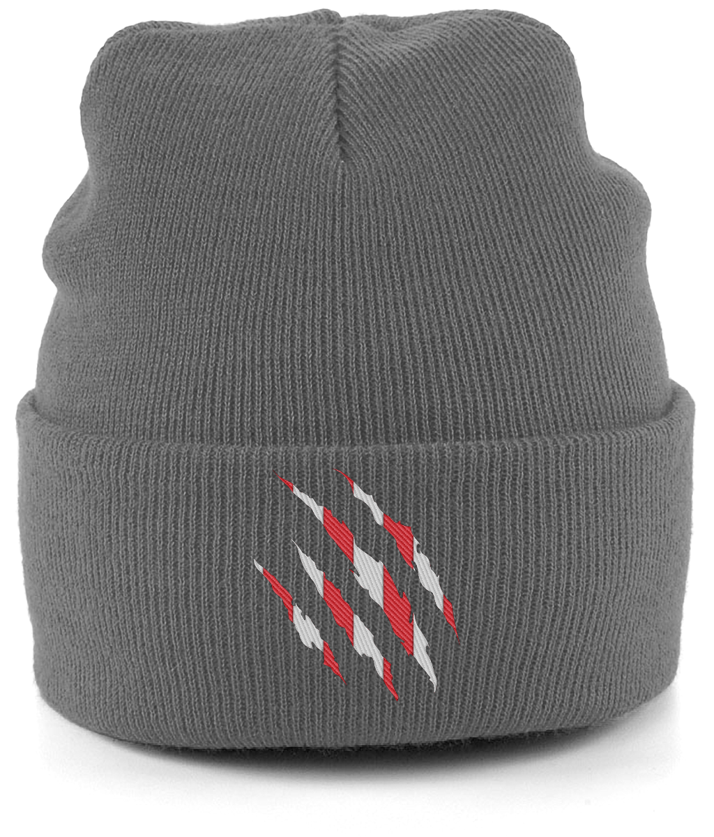 Sunderland Claws embroidered Sunderland beanie in Graphite Grey, Legends in Thread