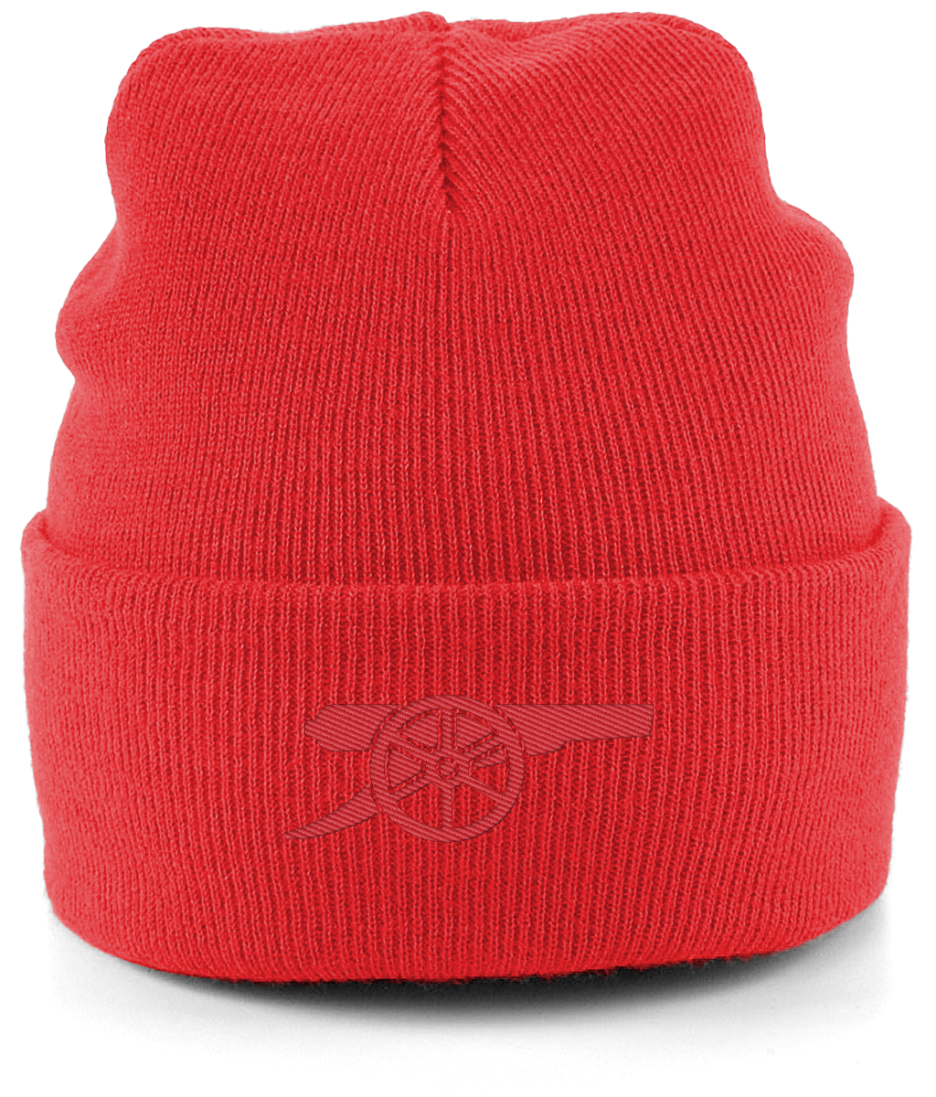 Arsenal Cannon embroidered Arsenal beanie, Legends in Thread