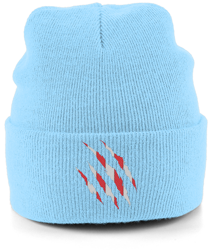 Sunderland Claws embroidered Sunderland beanie in Sky, Legends in Thread