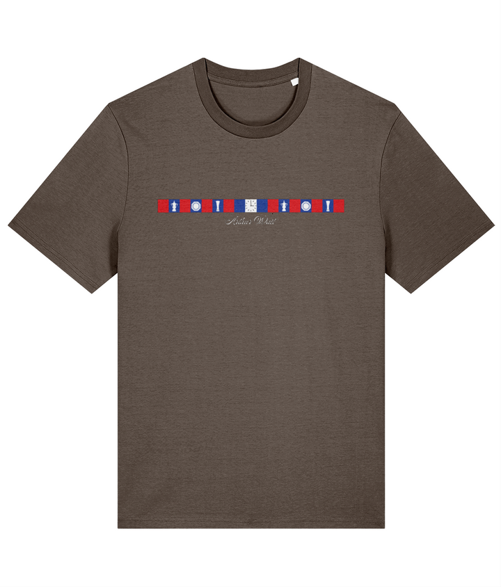 Arthur Wait Fascia printed Crystal Palace cotton tee, Legends in Thread
