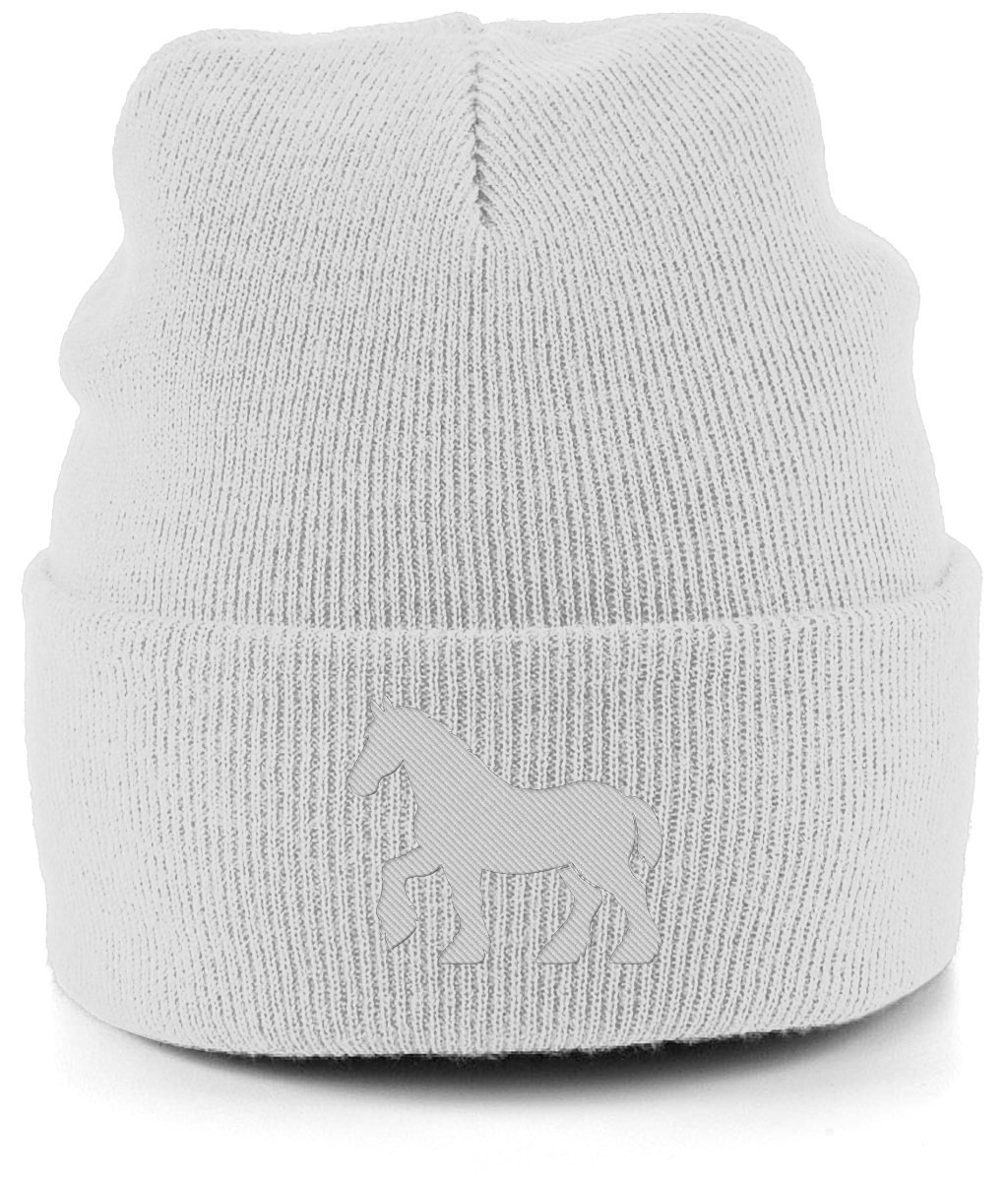 Ipswich Horse embroidered Ipswich Town beanie in Ash, Legends in Thread