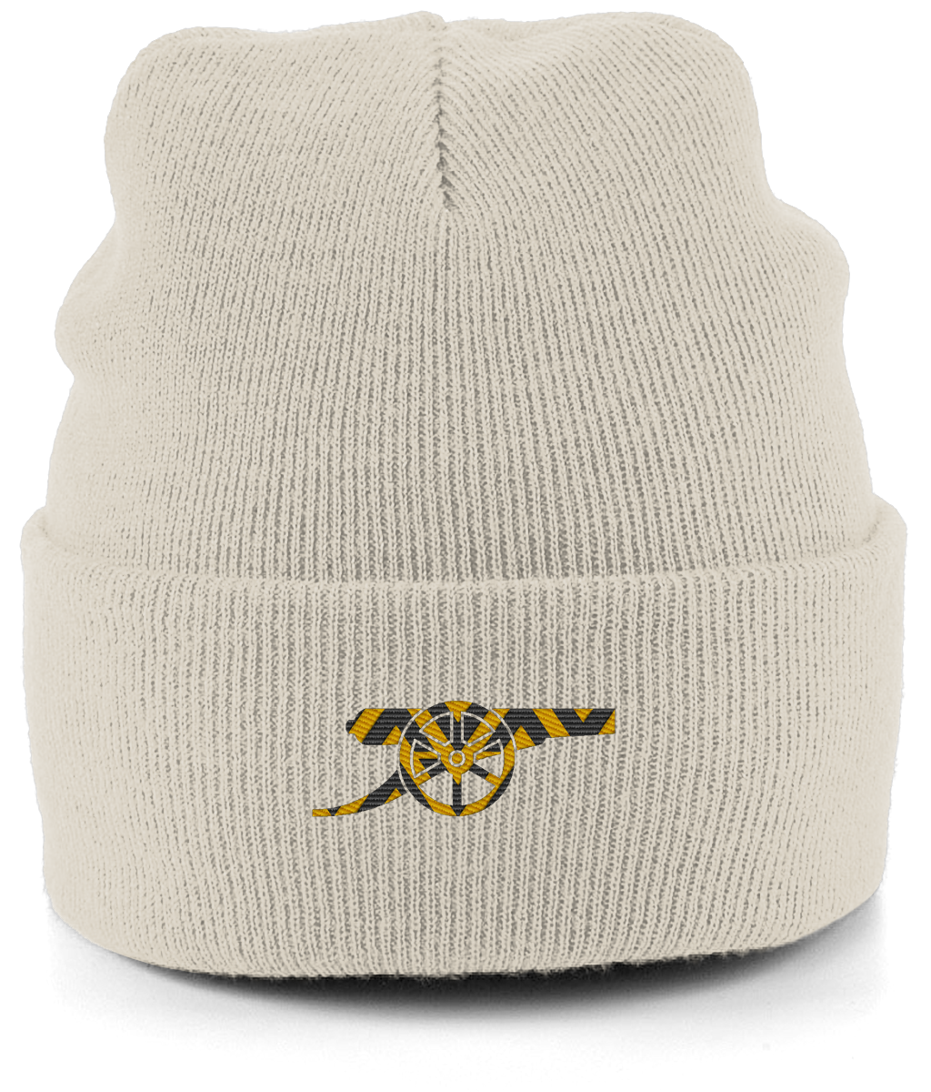 Bruised Banana Beanie in Almond, Legends in Thread