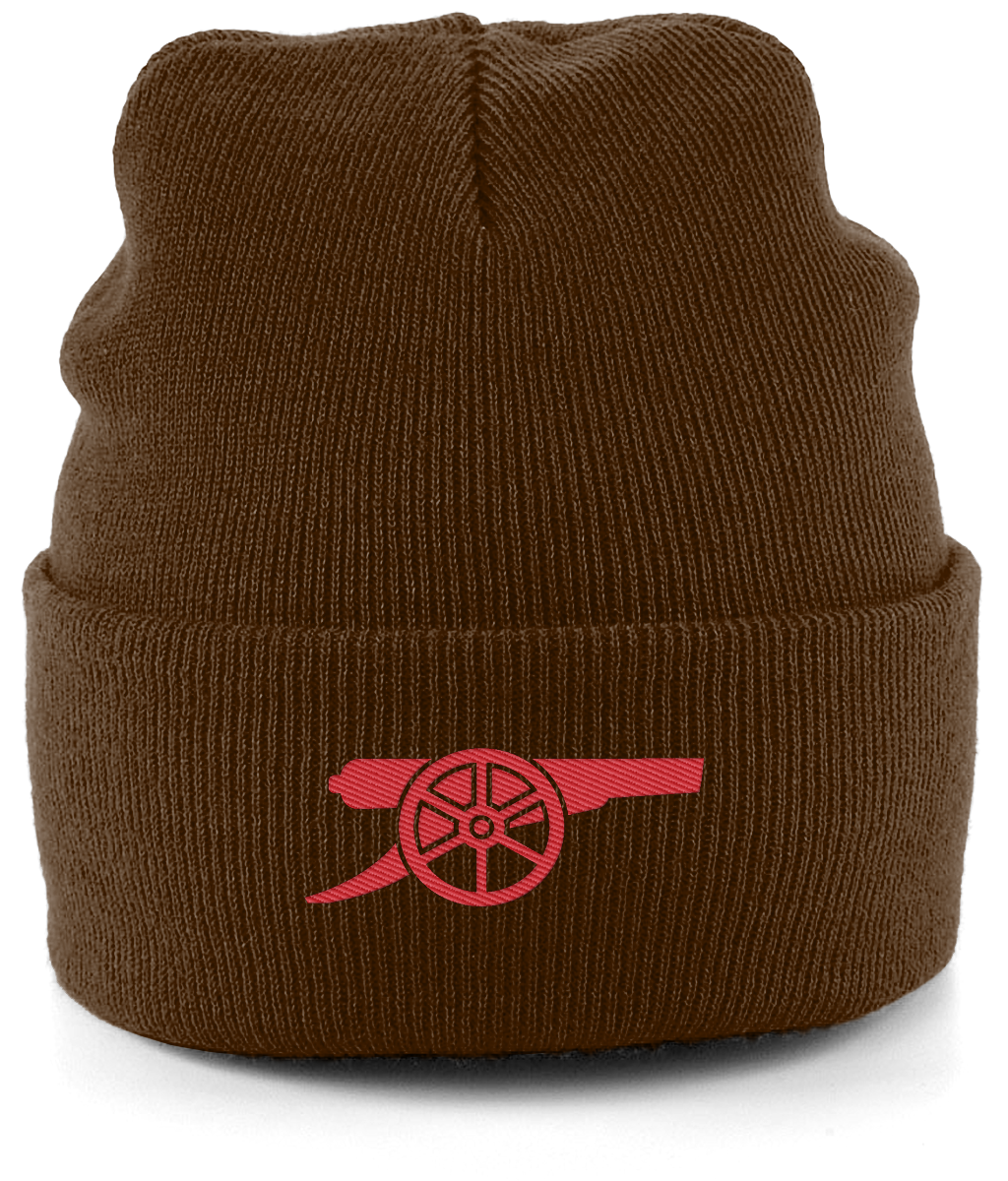Arsenal Cannon embroidered Arsenal beanie, Legends in Thread