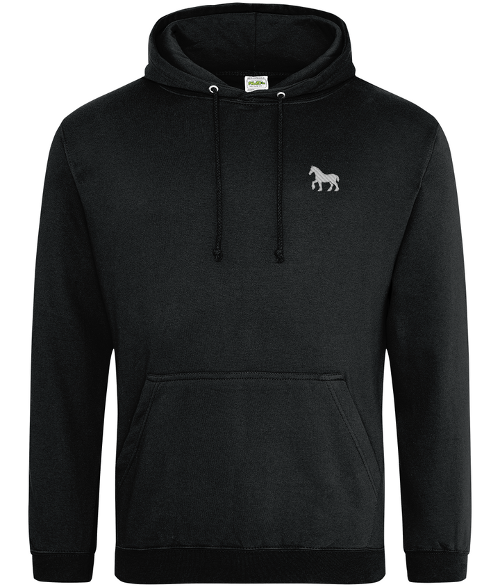 Ipswich Horse embroidered Ipswich Town hoodie in Jet Black, Legends in Thread