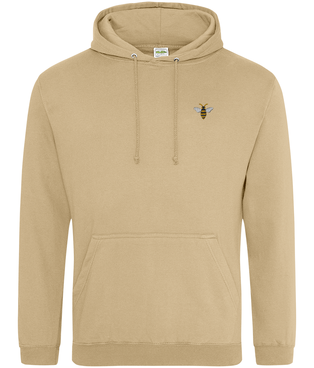 Watford Hornet embroidered Watford hoodie in Desert Sand, Legends in Thread