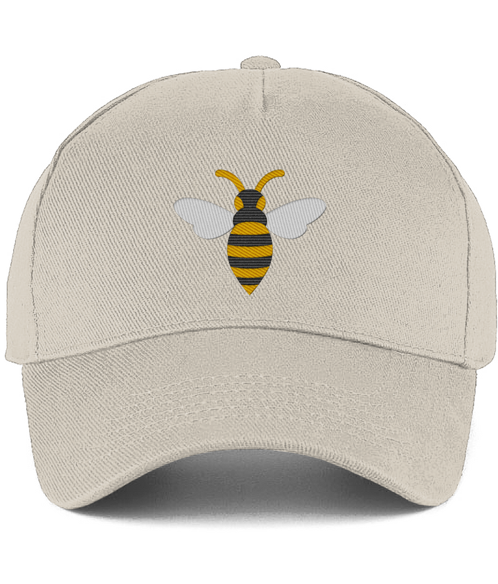 Watford Hornet embroidered Watford baseball cap in Putty, Legends in Thread