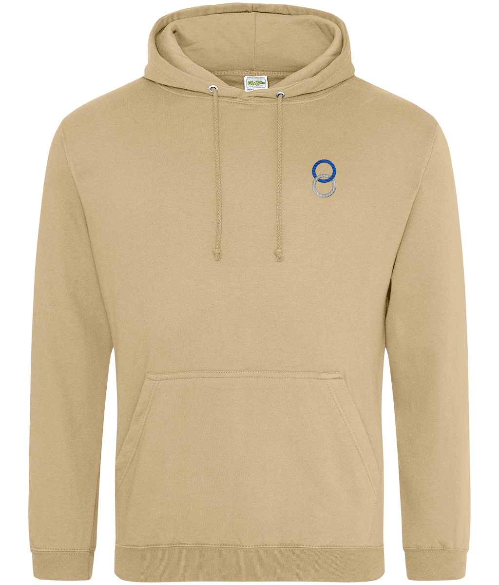 Birmingham City Minimalist embroidered Birmingham City hoodie in Desert Sand, Legends in Thread