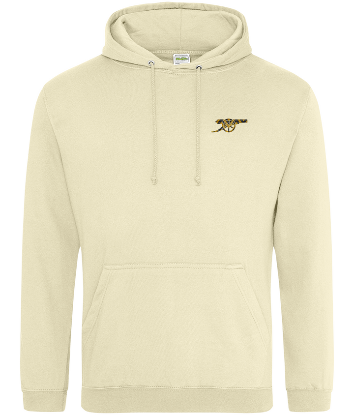 Bruised Banana embroidered Arsenal hoodie, Legends in Thread