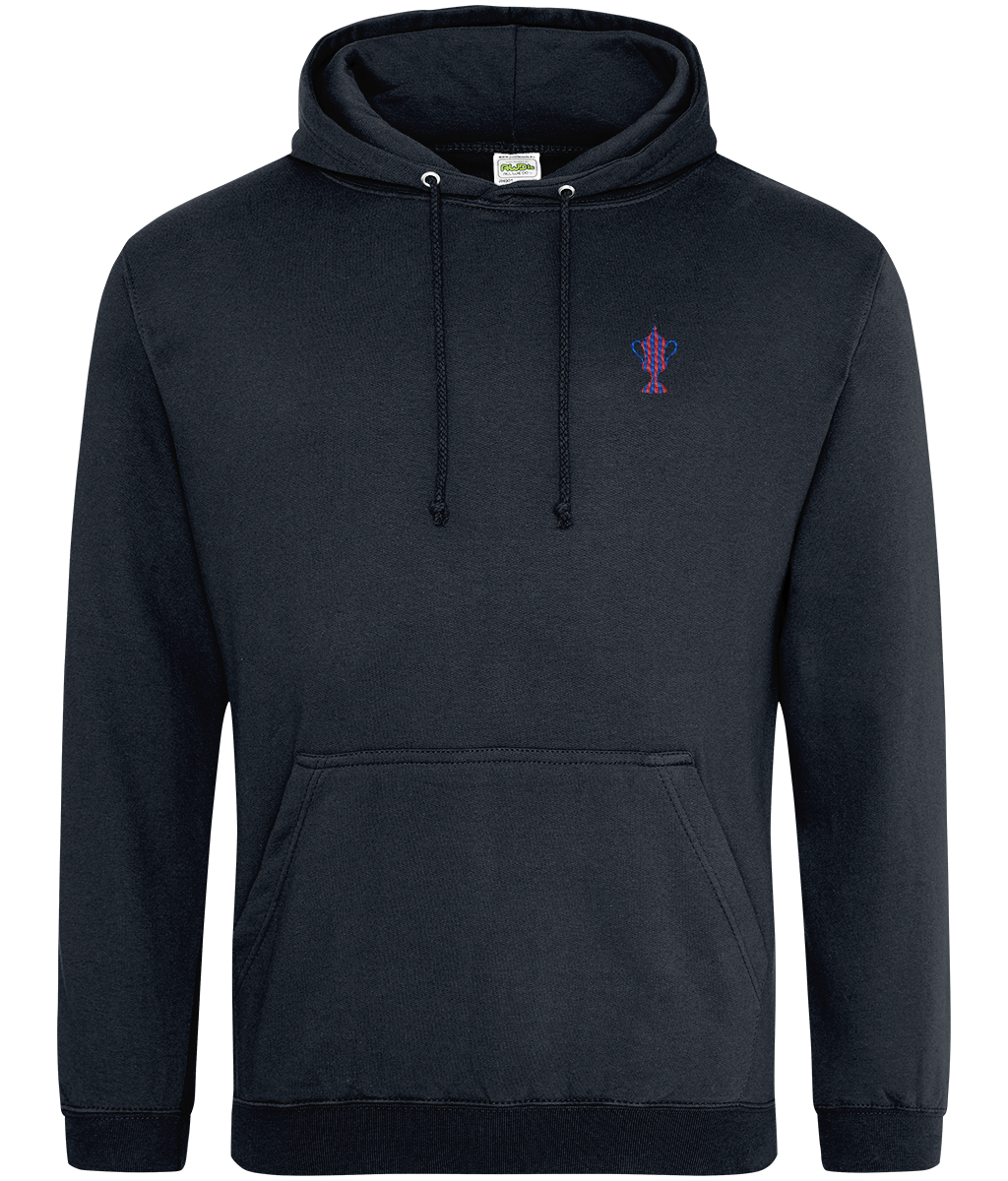 FA Cup embroidered Crystal Palace hoodie, Legends in Thread
