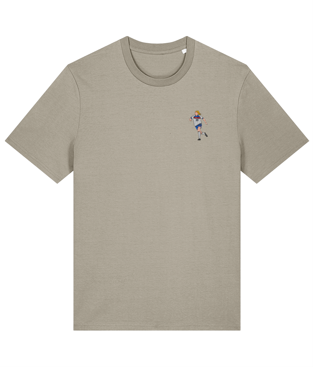 Alessia Russo embroidered England cotton tee, Legends in Thread