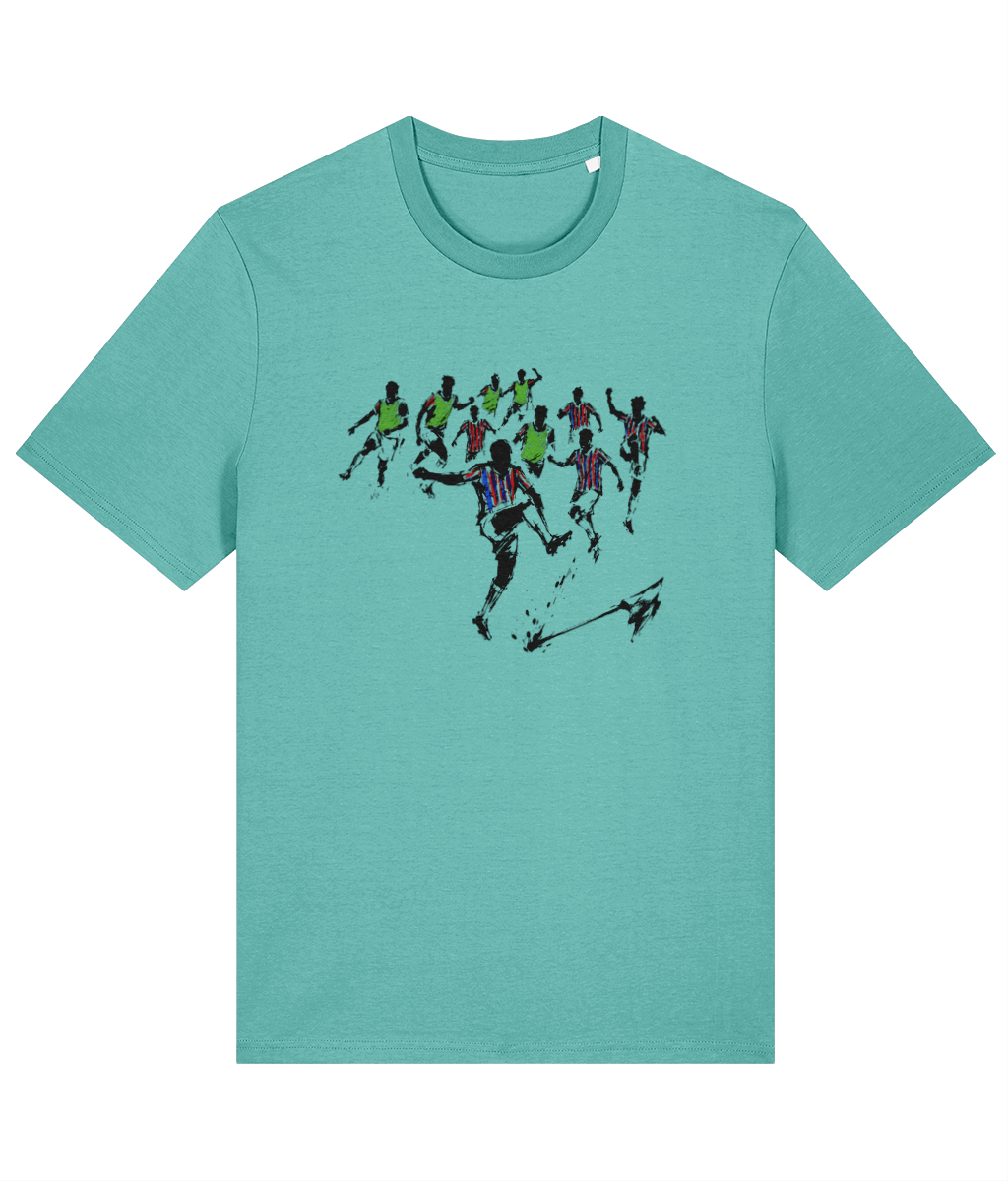 Conference League Boom (no text) printed Crystal Palace cotton tee, Legends in Thread