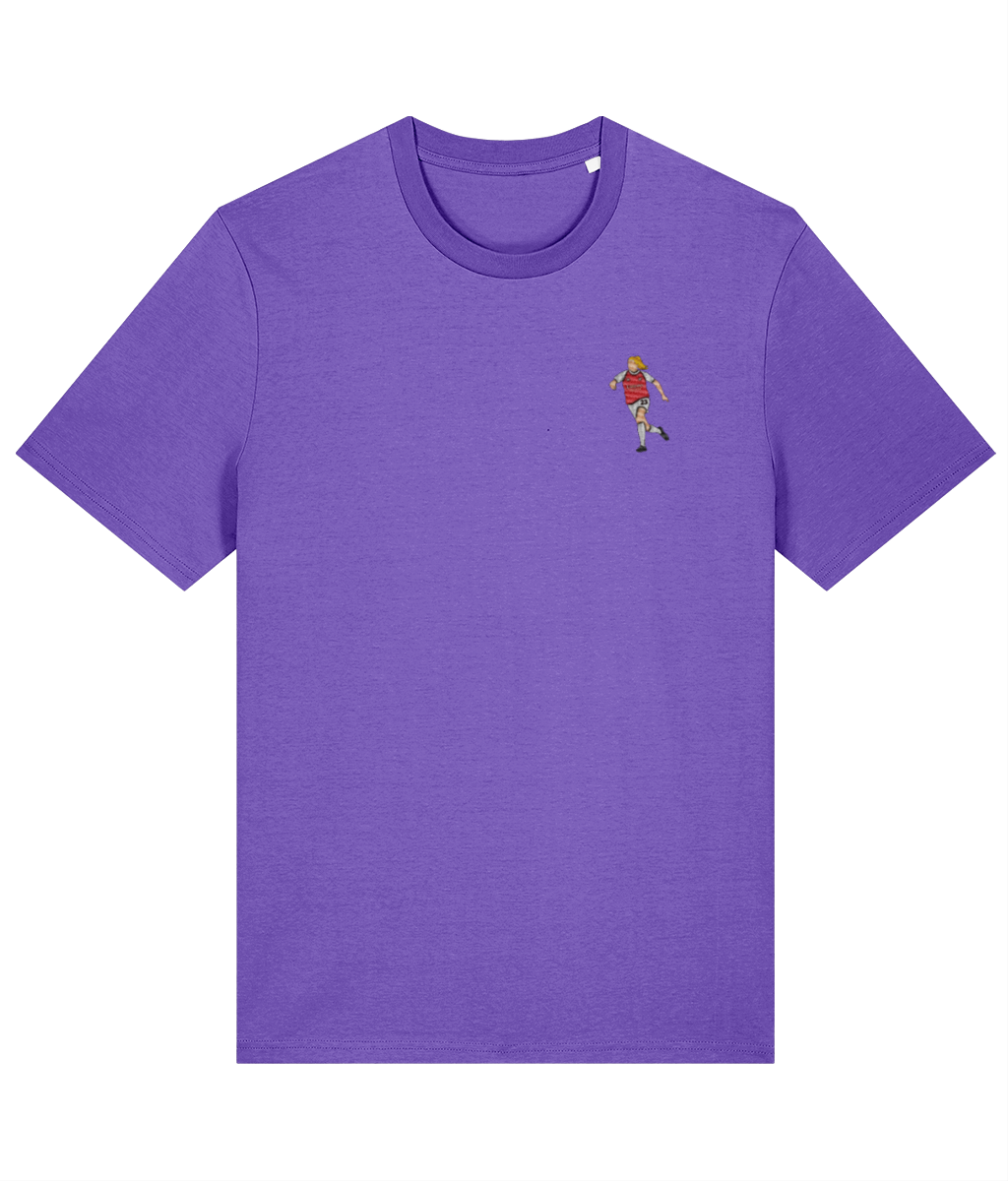 Alessia Russo embroidered Arsenal cotton tee, Legends in Thread