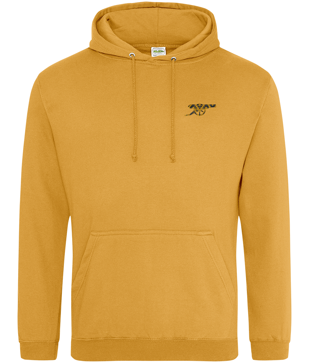 Bruised Banana embroidered Arsenal hoodie, Legends in Thread